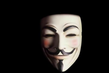 Máscara Guy Fawkes (c) direitos reservados